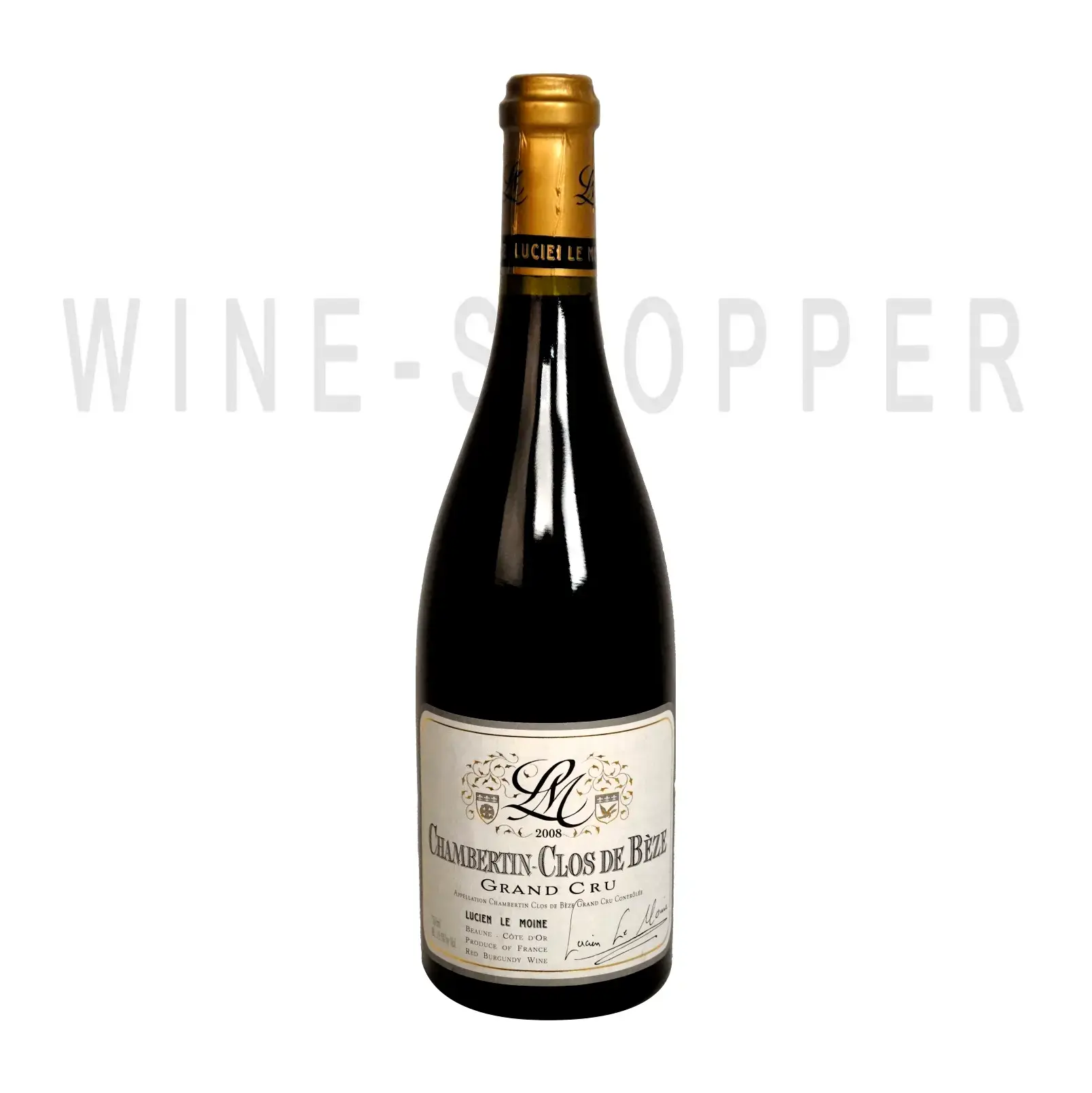 Вино Lucien Le Moine Chambertin Clos de Beze 2007 0.75 л