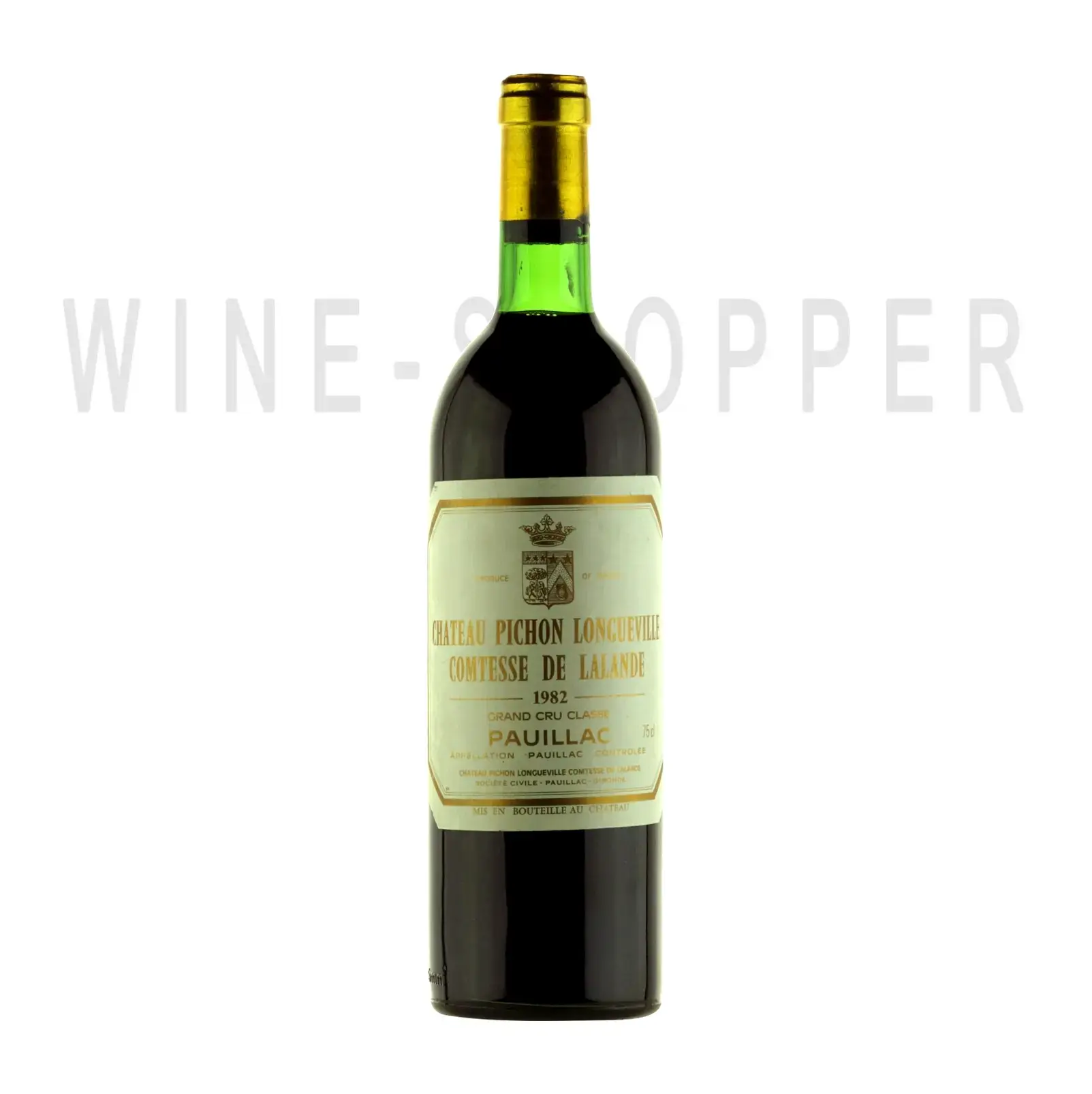 Вино Chateau Pichon Longueville Comtesse de Lalande 1982 0.75 л