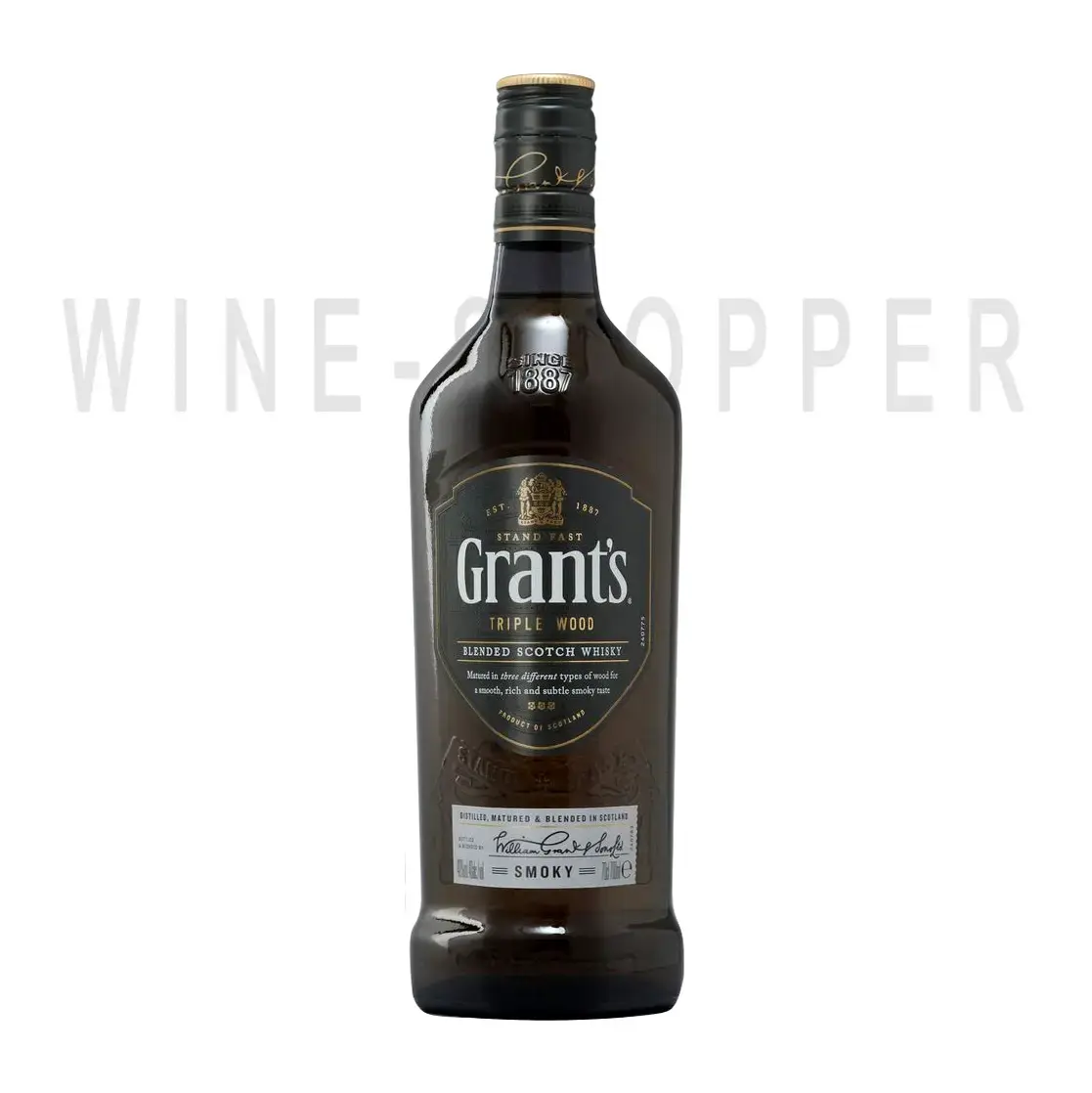 Виски Grant's Triple Wood Smoky, 0.7 л