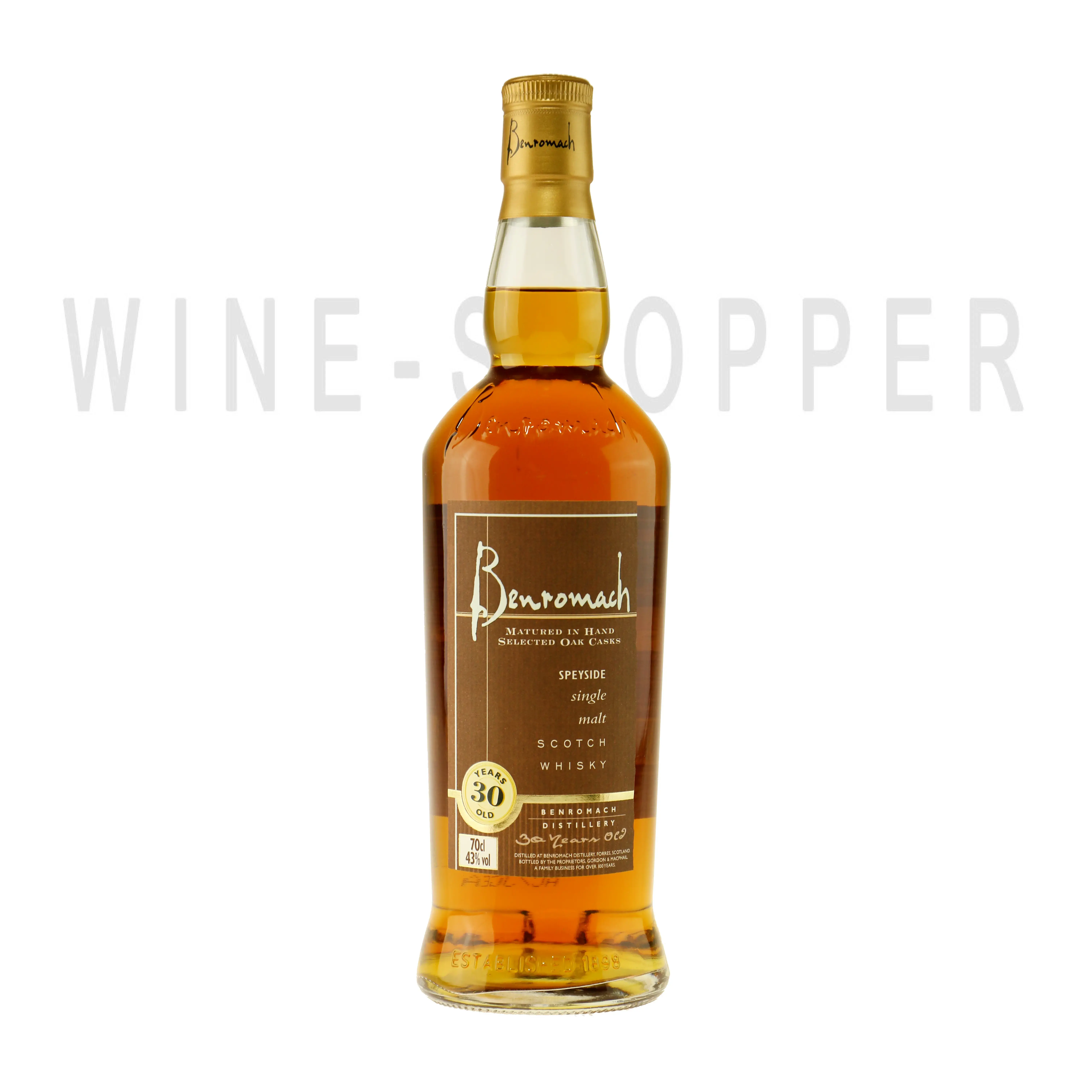 Виски Benromach 30 Years 0.7 л