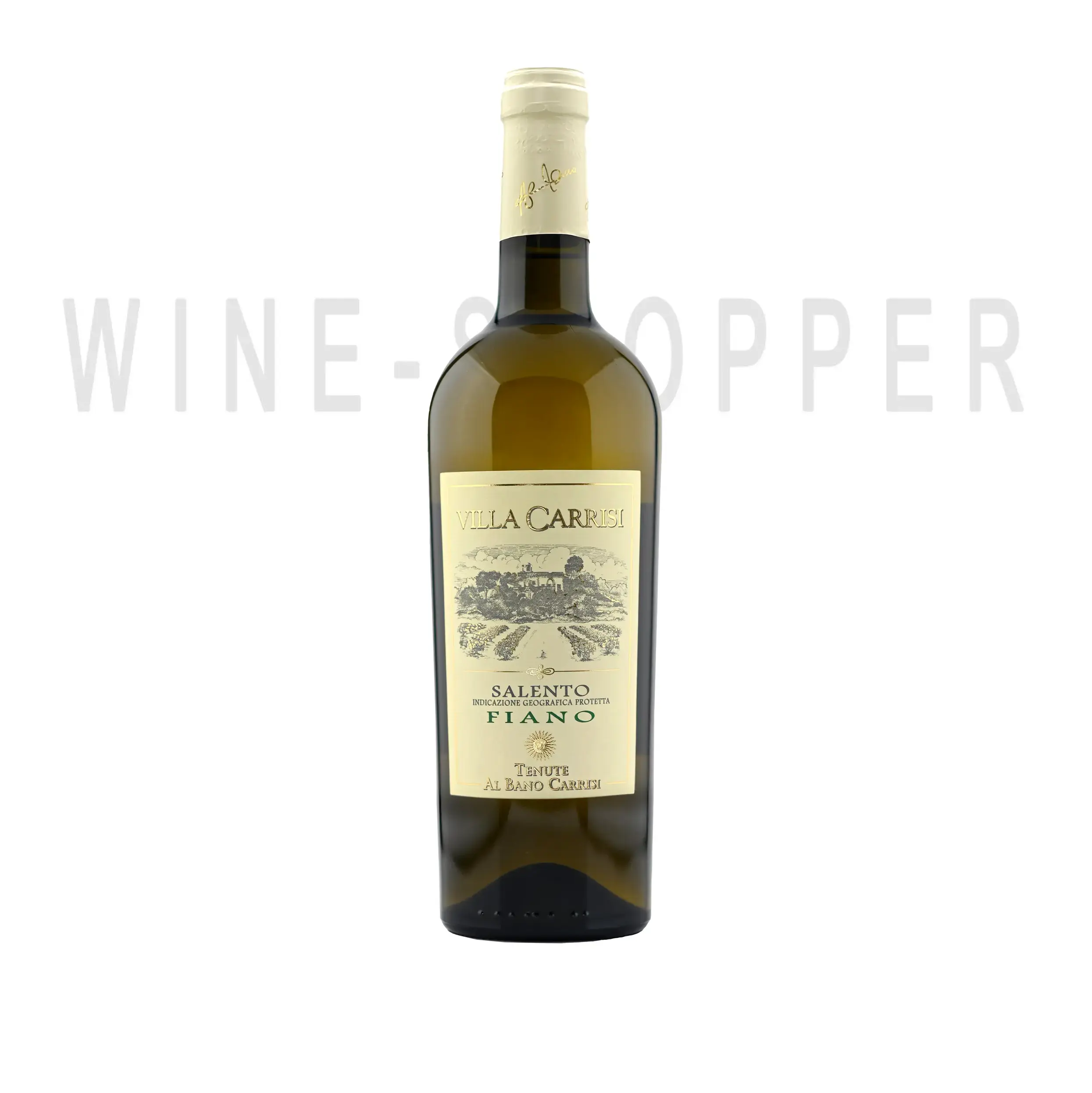Вино Al Bano Carrisi Villa Carrisi Bianco Fiano 2018 0.75 л