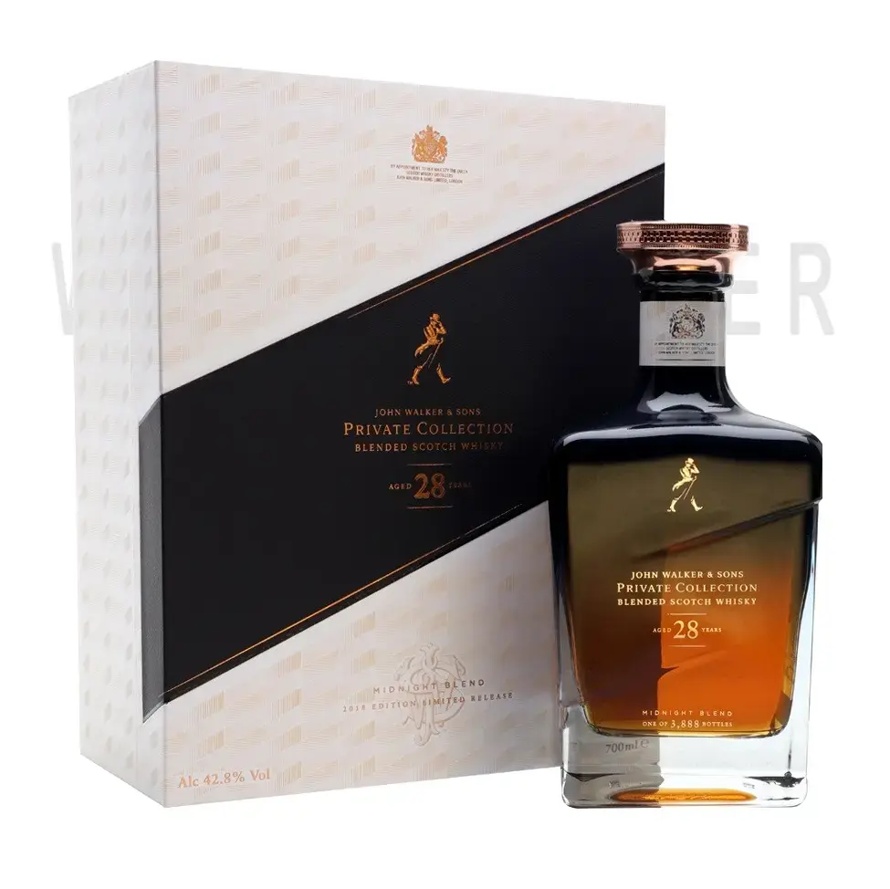 Виски John Walker & Sons Private Collection Midnight Blend 28 Years gift box 2018 0.7 л