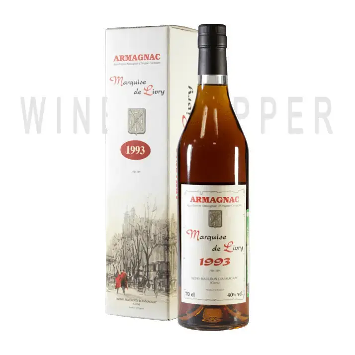 Арманьяк Marquise de Livry in gift box 1993 0.7 л