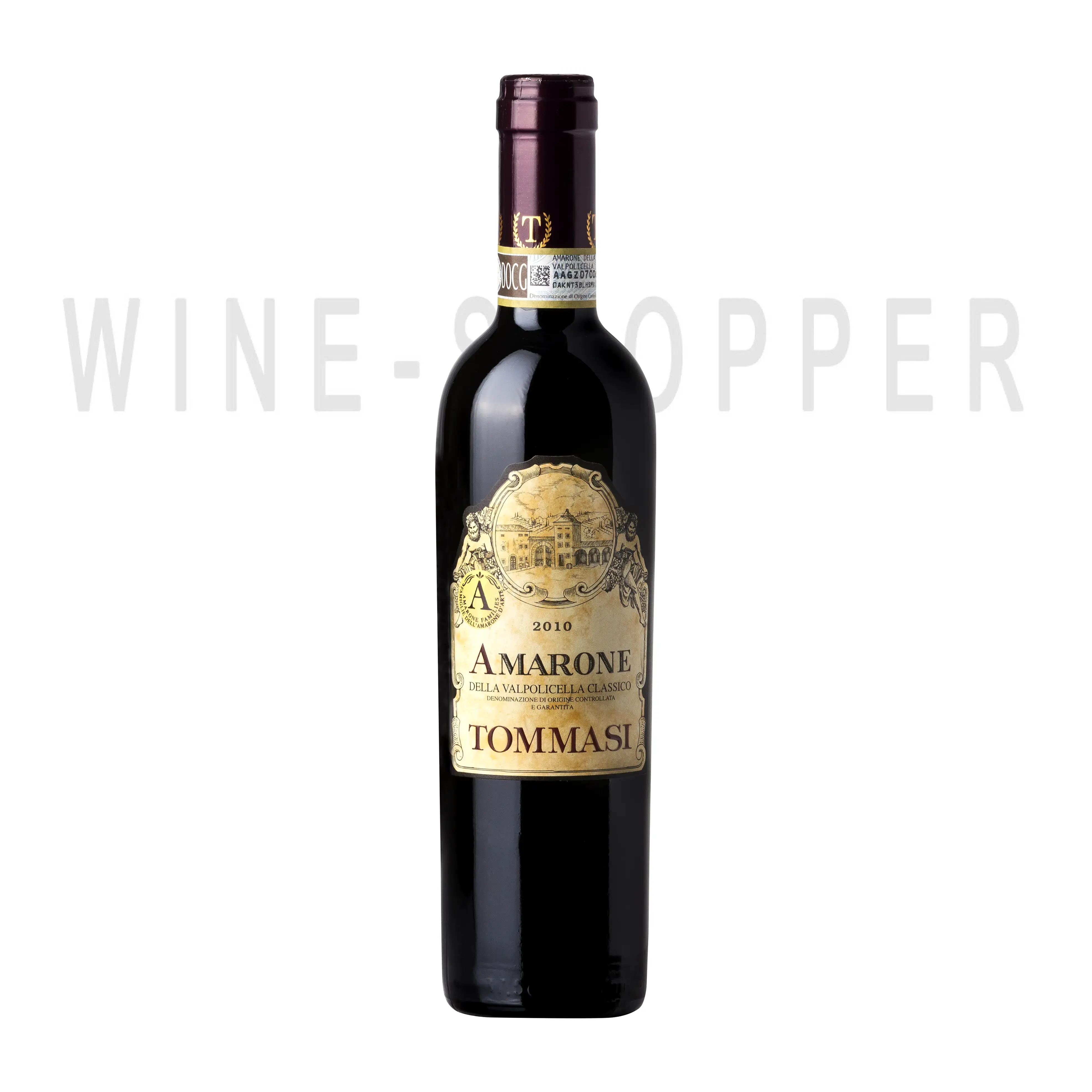 Вино Amarone della Valpolicella Classico 2012 0.375 л
