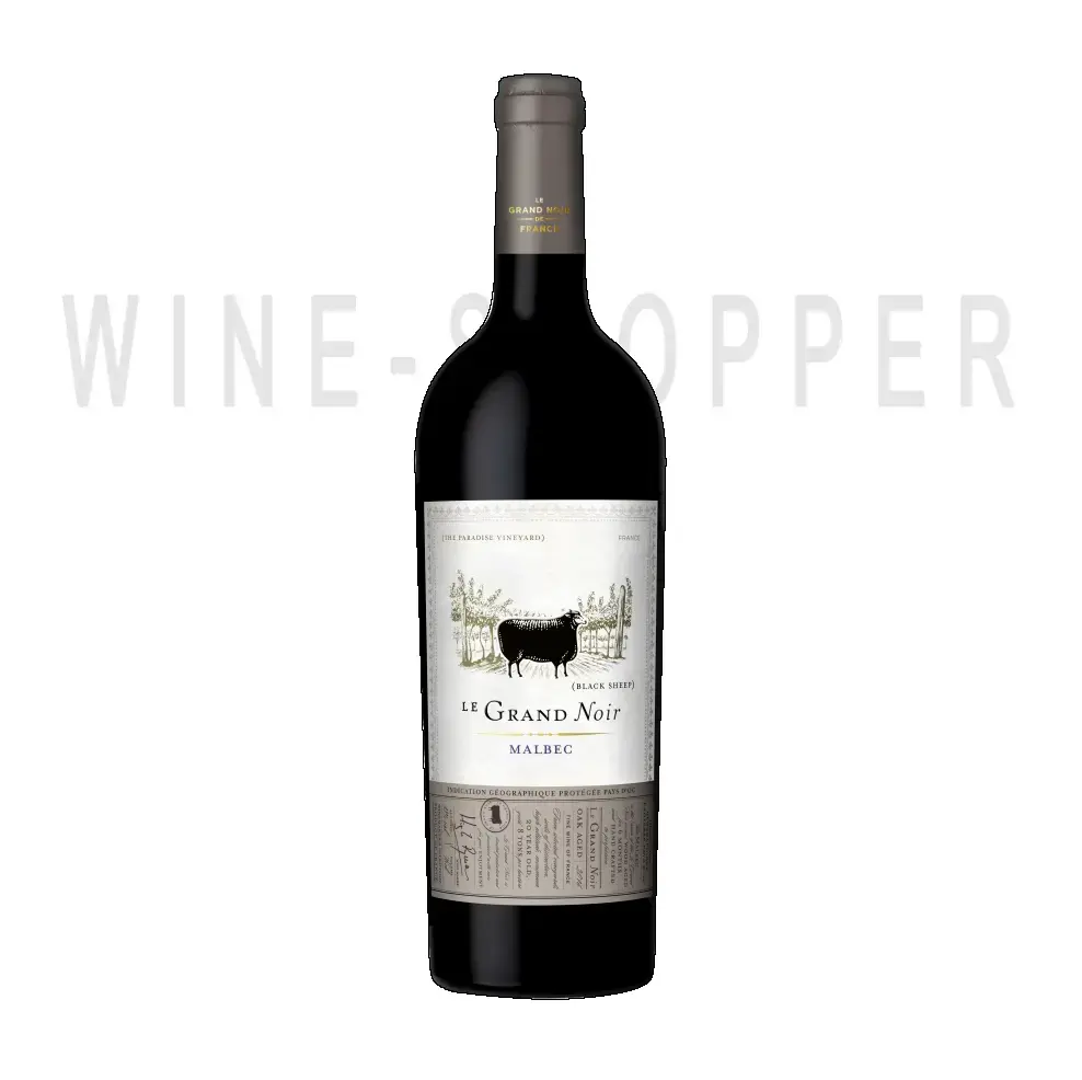 Вино Le Grand Noir Malbec 2018 0.75 л