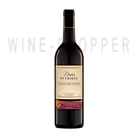 Вино Val d'Orbieu-Uccoar Duo Mythique Syrah Grenache Rouge 2012 0.75 л