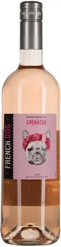 Вино French Dog Grenache Rose Aude IGP, 0.75 л