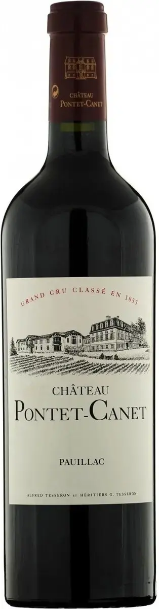 Вино Chateau Pontet-Canet Pauillac AOC 5-me Grand Cru Classe, 2014, 0.75 л