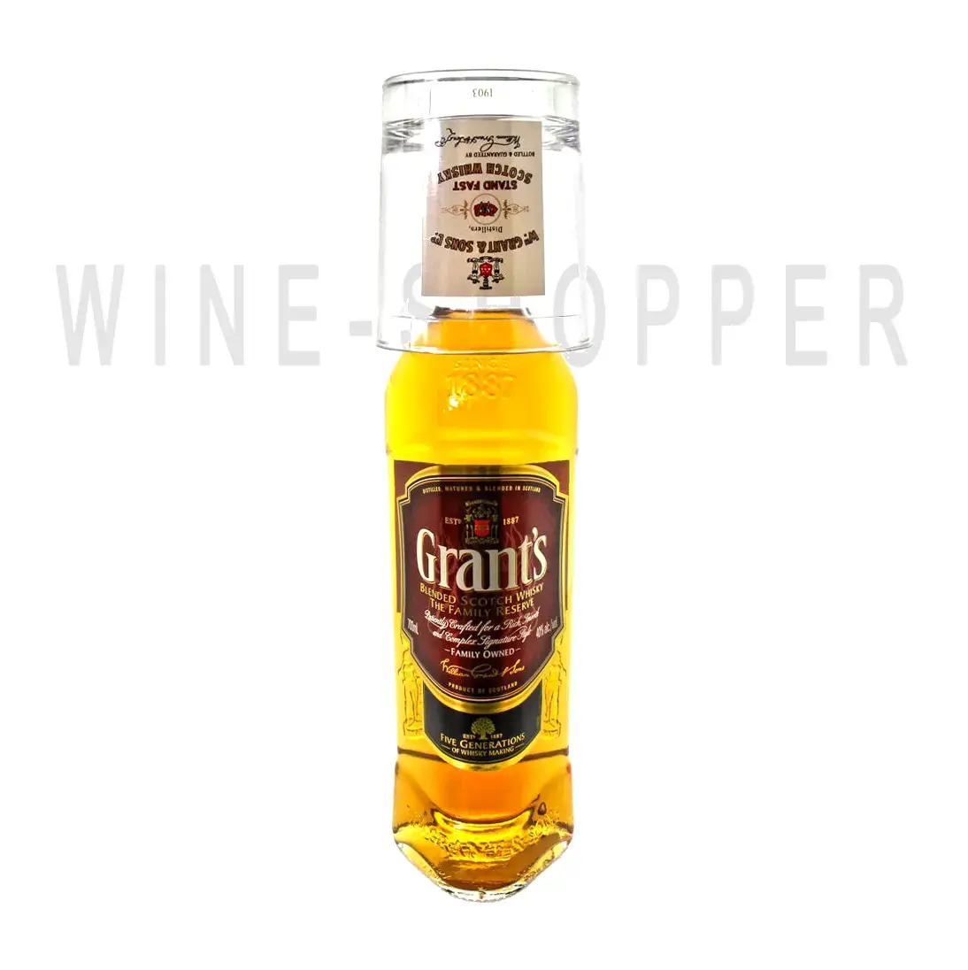 Виски Grant's Family Reserve + glass 0.75 л