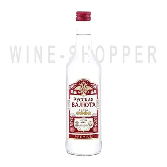 Водка Русская Валюта Премиум 700 ml 0.7 л