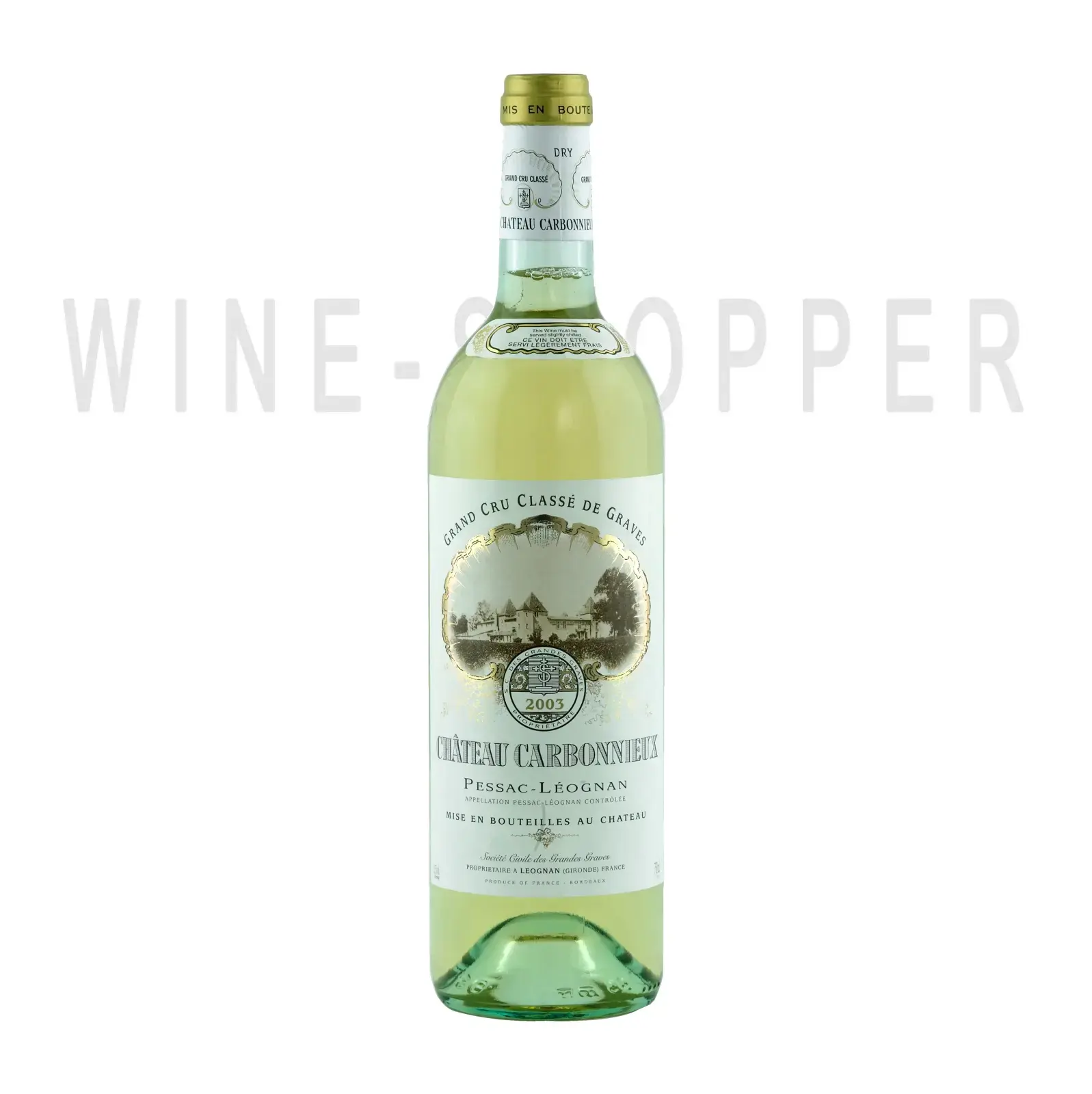 Вино Chateau Carbonnieux Blanc 2003 0.75 л