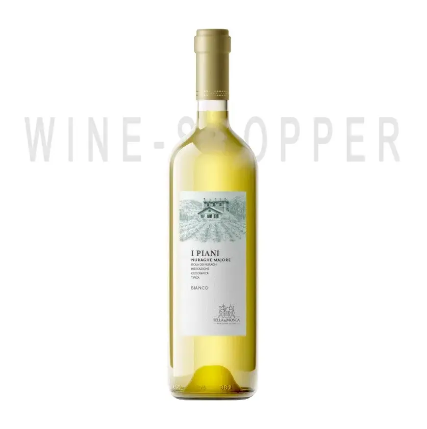 Вино Sella & Mosca, I Piani Bianco, Isola dei Nuraghi IGT 2017 0.75 л