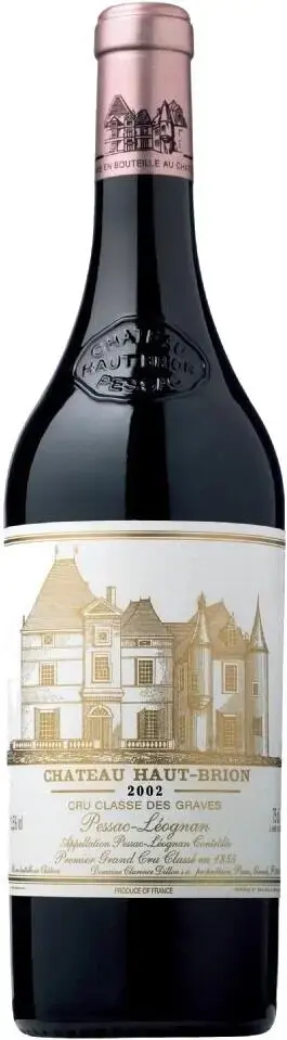 Вино Chateau Haut-Brion Rouge, Pessac-Leognan AOC 1-er Grand Cru Classe, 2002, 0.75 л