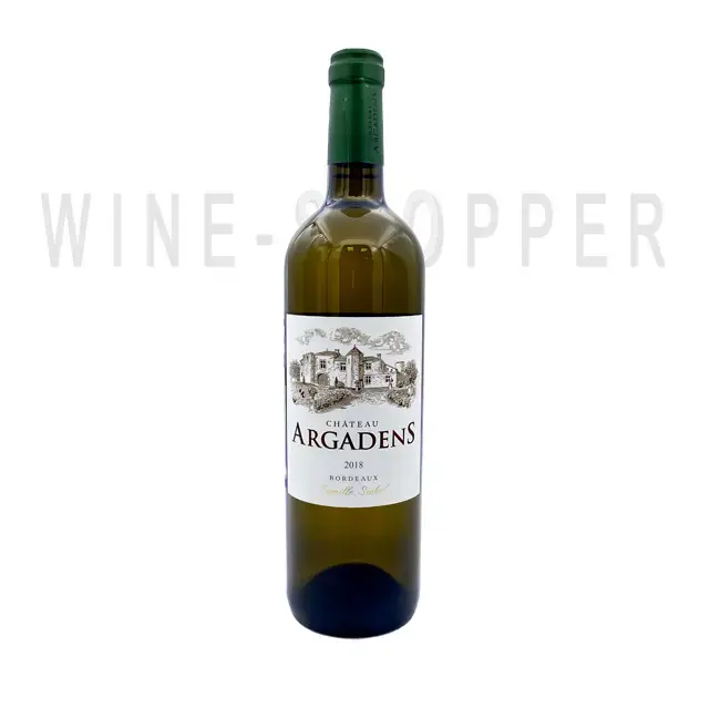 Вино Sichel, Chateau Argadens Blanc, Bordeaux Superieur AOC 2018 0.75 л