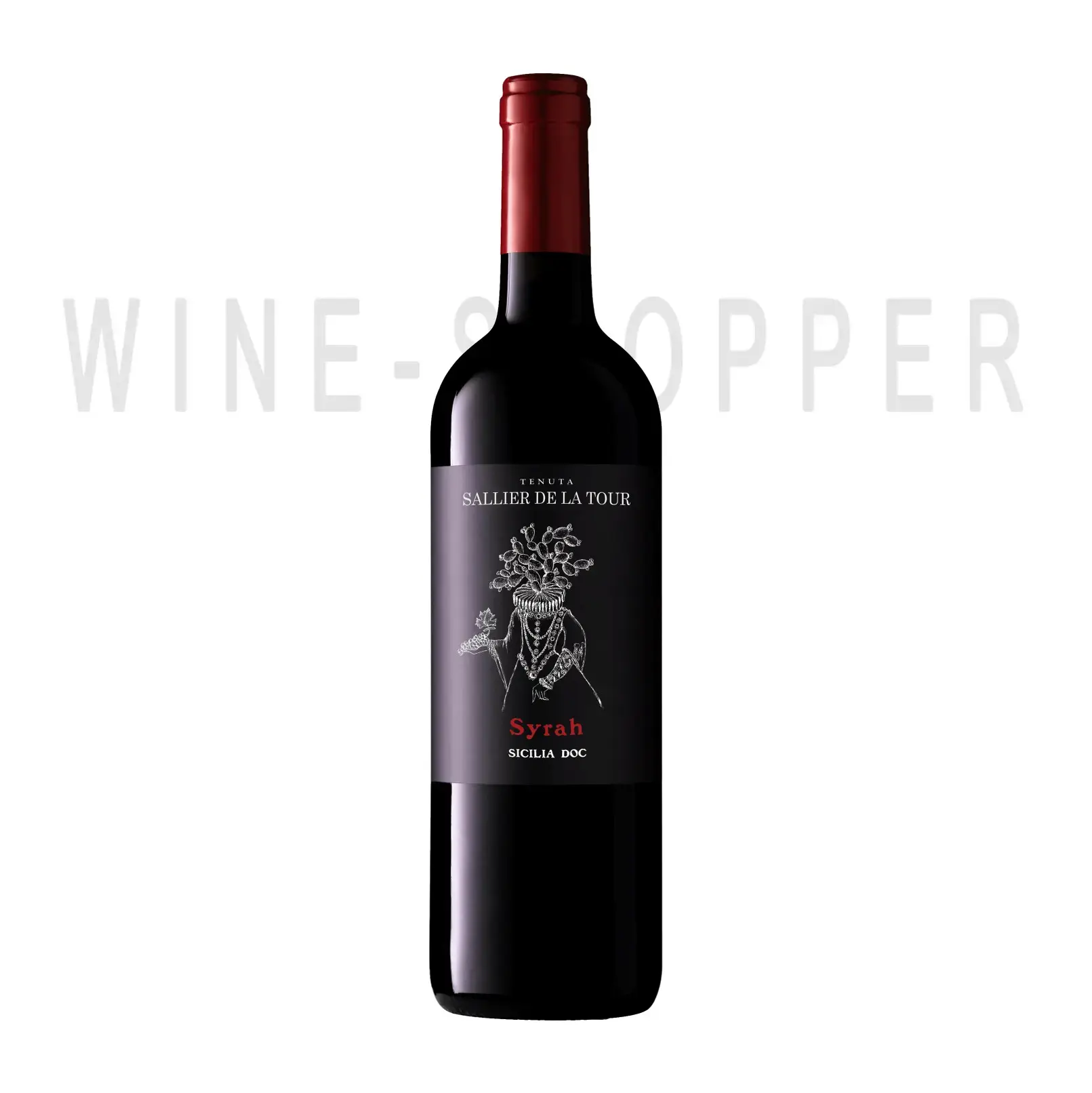 Вино Sallier de La Tour, Syrah, Sicilia DOC 2017 0.75 л