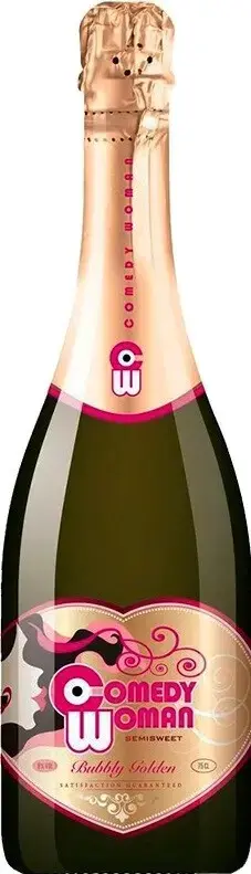 Игристое вино Comedy Woman Bubbly Golden, 0.75 л