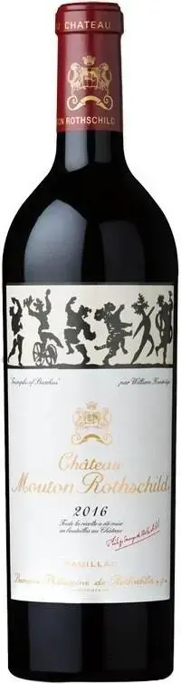 Вино Chateau Mouton Rothschild Pauillac AOC Premier Grand Cru Classe, 2016 0.75 л