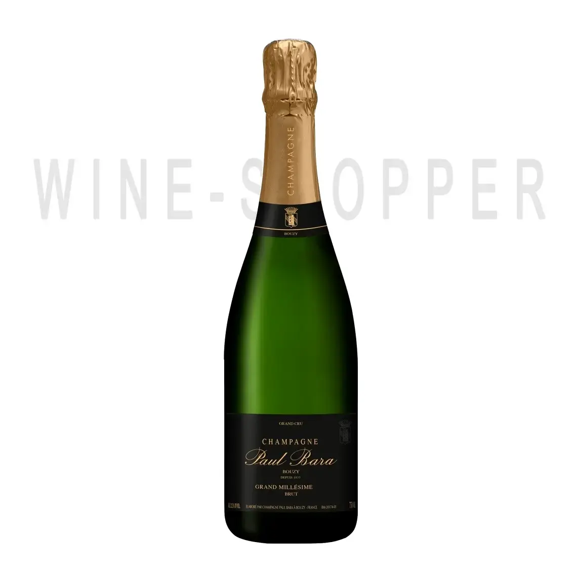 Шампанское Paul Bara Grand Millesime Brut Champagne AOC 2007 0.75 л