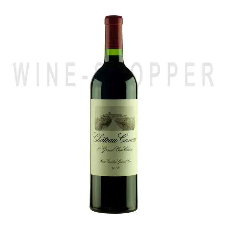 Вино Chateau Canon Saint Emilion AOC 1er Grand Cru Classe B 2002 0.75 л