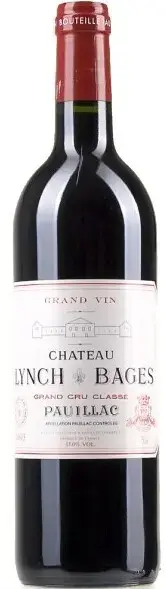 Вино Chateau Lynch Bages Pauillac AOC 5-eme Grand Cru Classe, 2001, 0.75 л