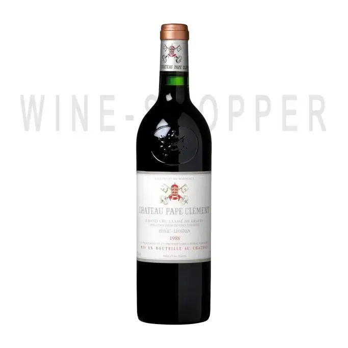 Вино Chateau Pape Clement Pessac Leognan Grand Cru Classe de Graves 1988 0.75 л