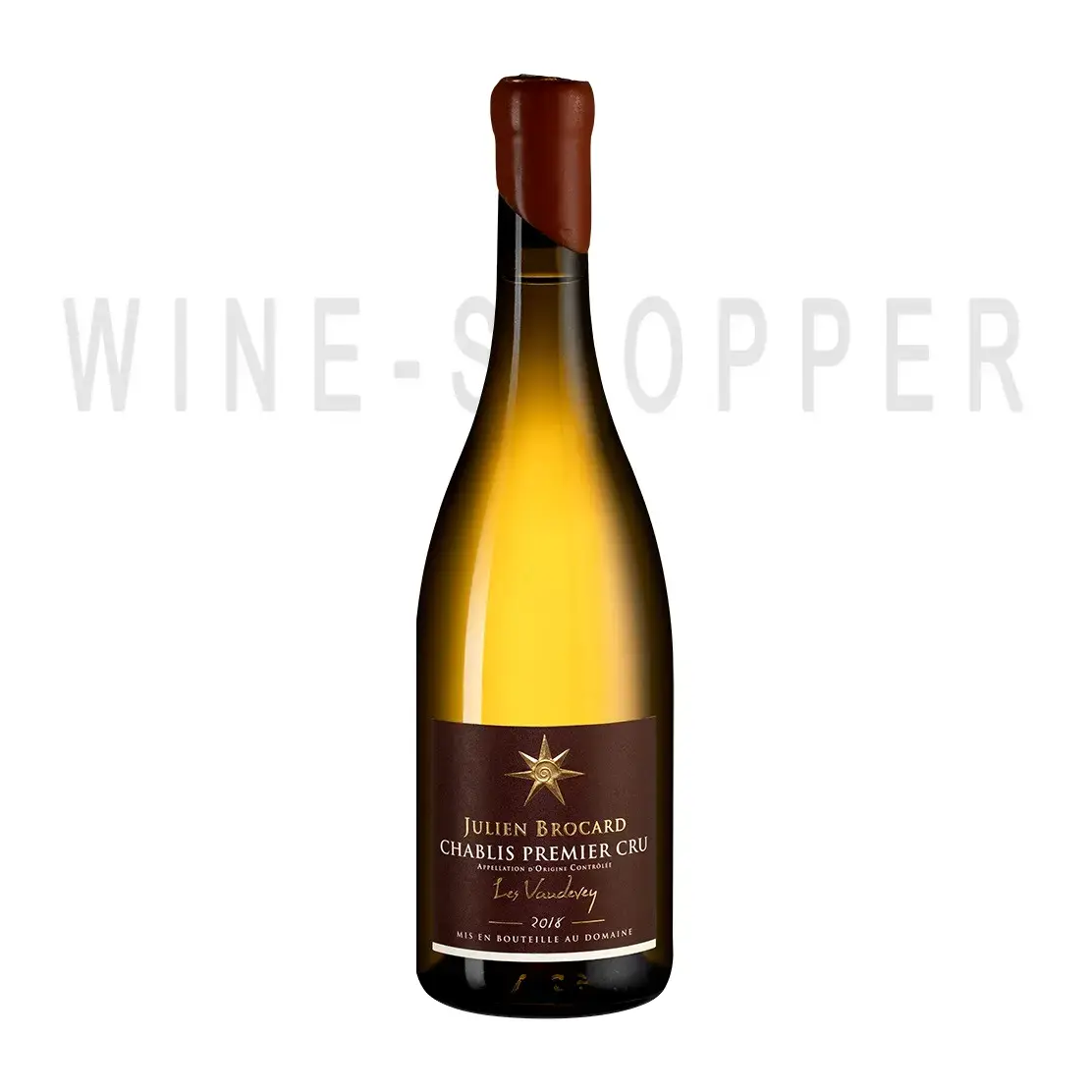 Вино Julien Brocard, Chablis 1-er Cru Les Vaudevey AOC 2018 0.75 л