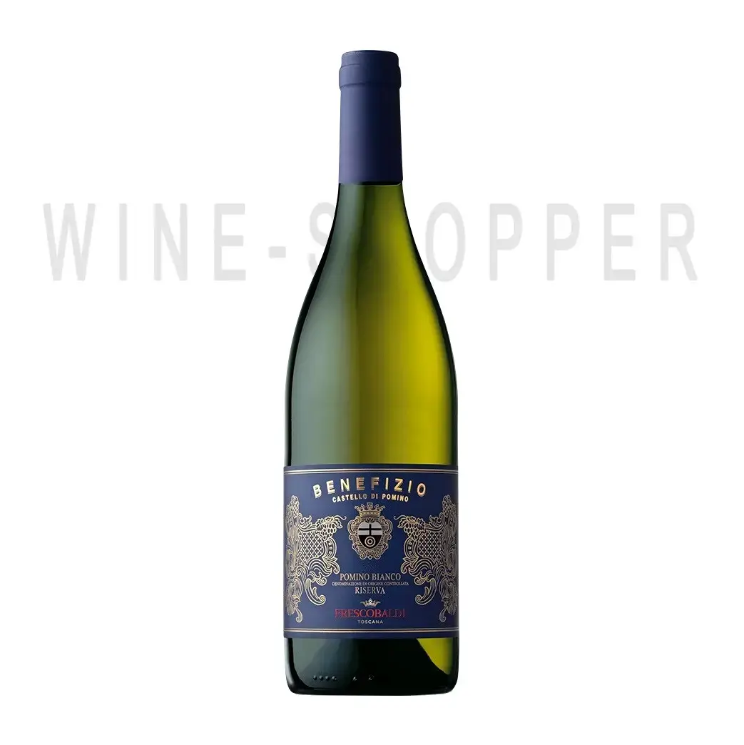 Вино Benefizio Pomino Bianco Reserva DOC, Castello di Pomino 2018 0.75 л