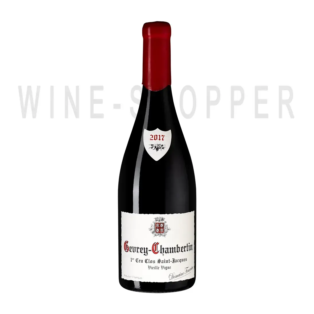 Вино Domaine Fourrier, Gevrey-Chambertin 1er Cru Clos Saint-Jacques Vieille Vigne AOC 2017 0.75 л