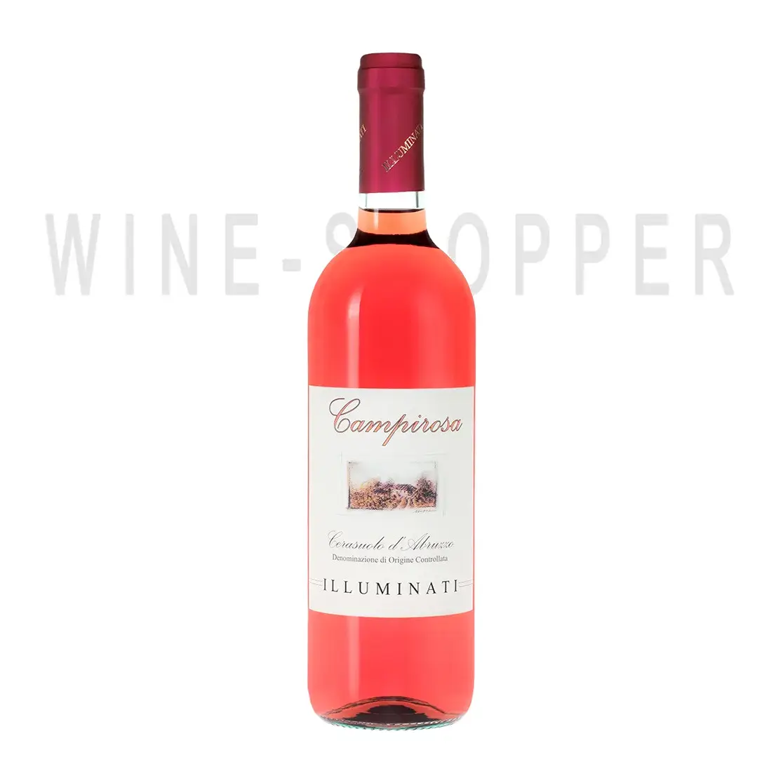 Вино Illuminati, Montepulciano d'Abruzzo Campirosa, Cerasuolo DOC 2019 0.75 л