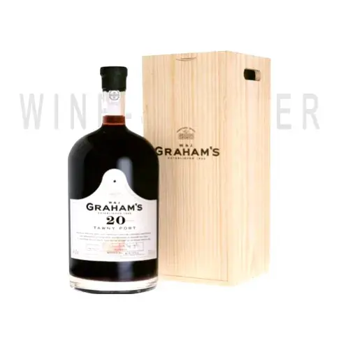 Портвейн Graham's 20 Year Old Tawny Port, wooden box 4.5 л