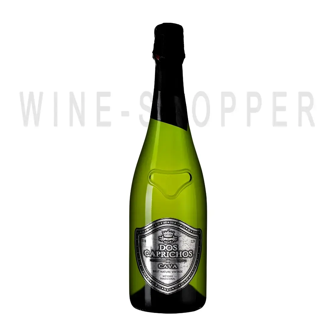 Игристое вино Dos Caprichos, Brut Nature, Cava DO 2016 0.75 л
