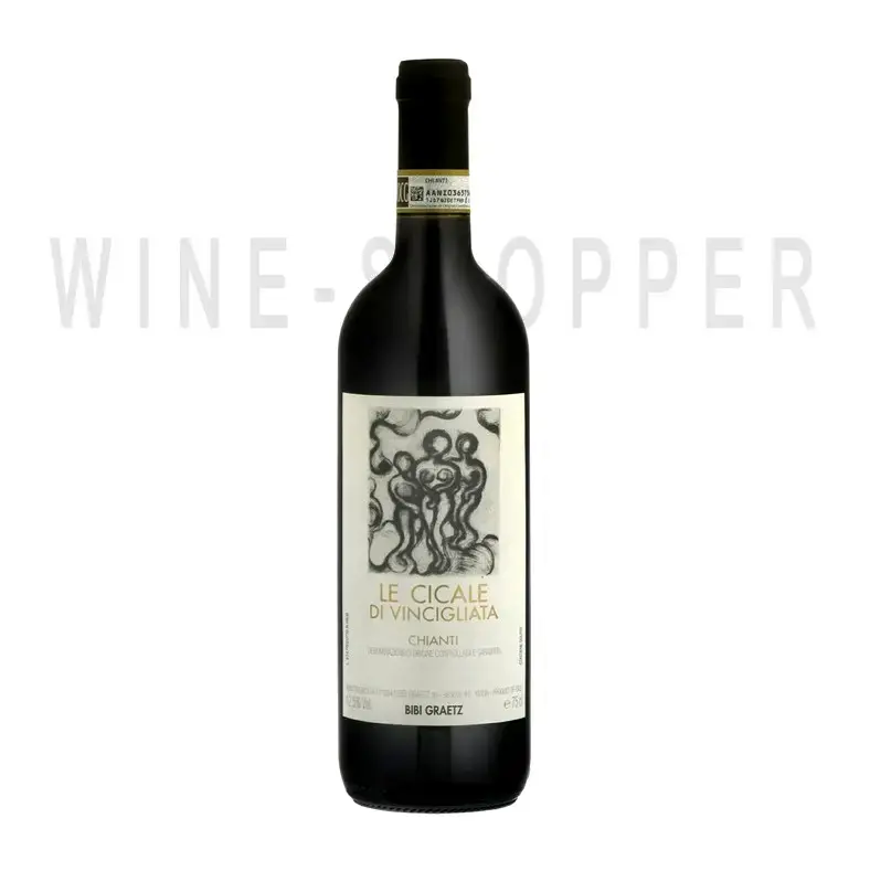 Вино Le Cicale di Vincigliata Chianti DOCG 2016 0.75 л