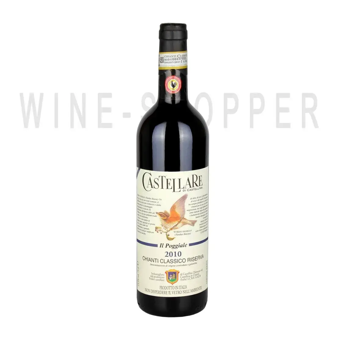 Вино Castellare di Castellina Chianti Classico Riserva Il Poggiale,'10 2010 0.75 л