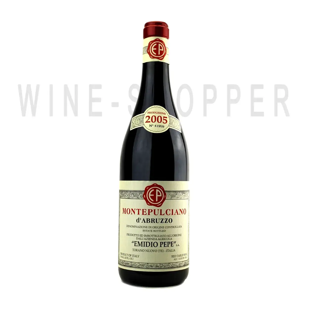 Вино Emidio Pepe Montepulciano d'Abruzzo DOC 2005 0.75 л