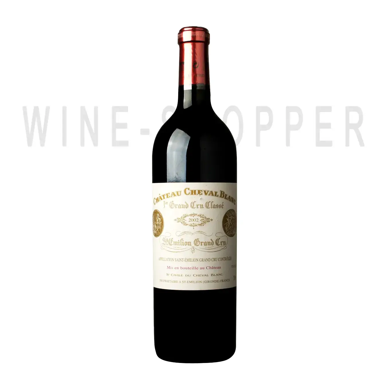 Вино Chateau Cheval Blanc, St-Emilion AOC 1-er Grand Cru Classe 2002 0.75 л