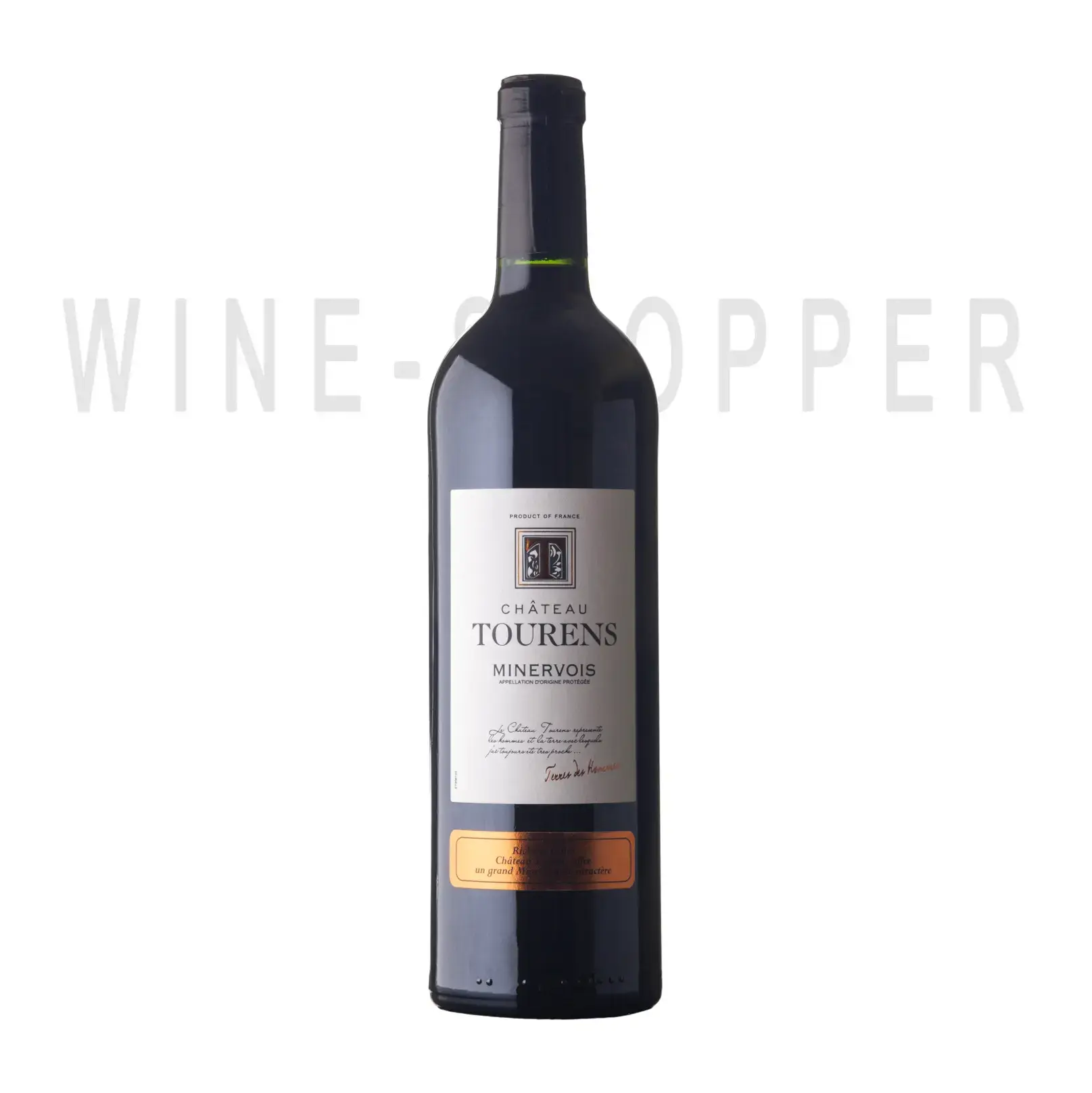 Вино Chateau Tourens Minervois AOP 0.75 л