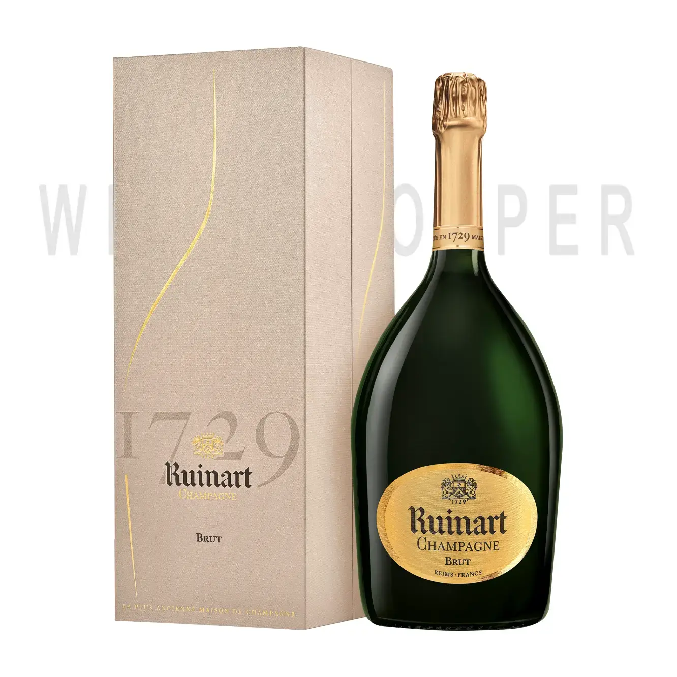 Игристое вино R de Ruinart Brut gift box 1.5 л