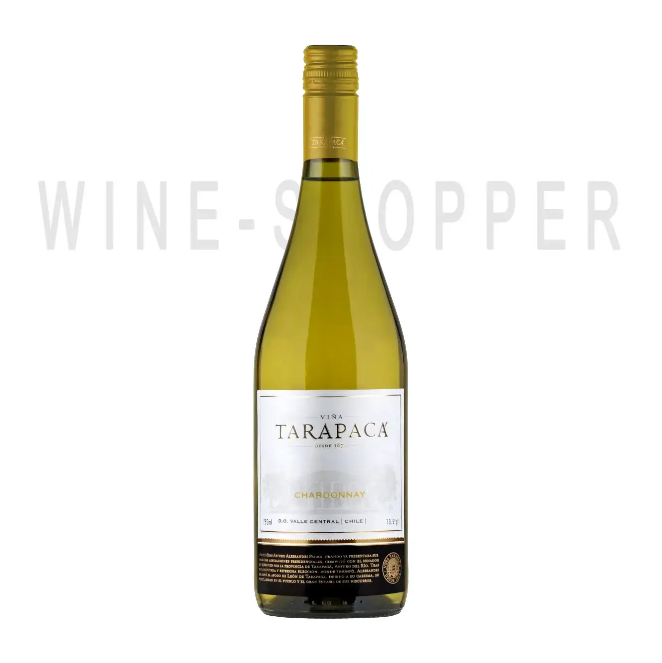 Вино Tarapaca Chardonnay 2015 0.75 л