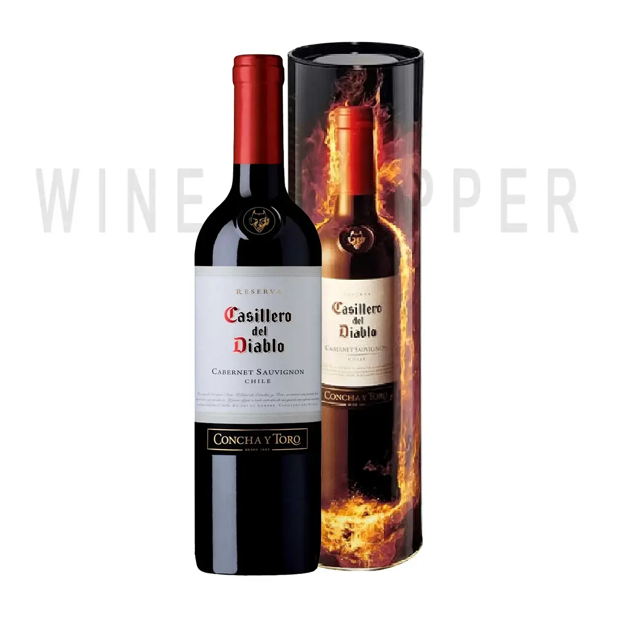 Вино Casillero del Diablo Cabernet Sauvignon Reserva 0.75 л gift box