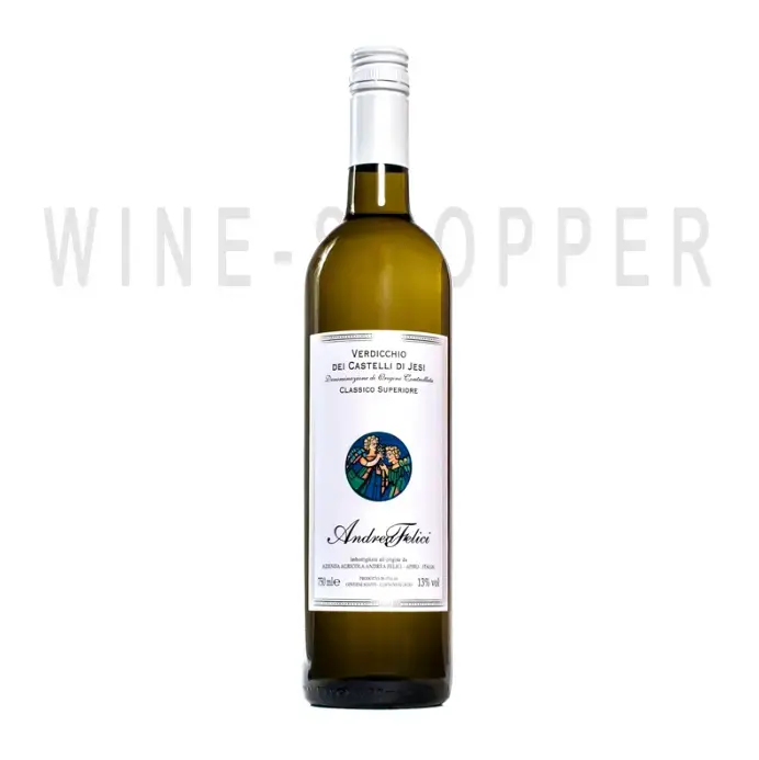 Вино Andrea Felici Verdicchio Dei Castelli Di Jesi Classico Superiore 2017 0.75 л