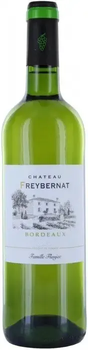 Вино Chateau Freybernat Bordeaux AOC Blanc, 2018, 0.75 л