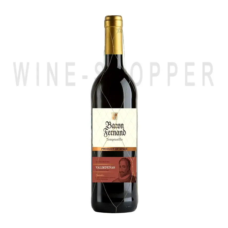 Вино Baron Fernand Tempranillo Semiseco La Mancha DO 0.75 л