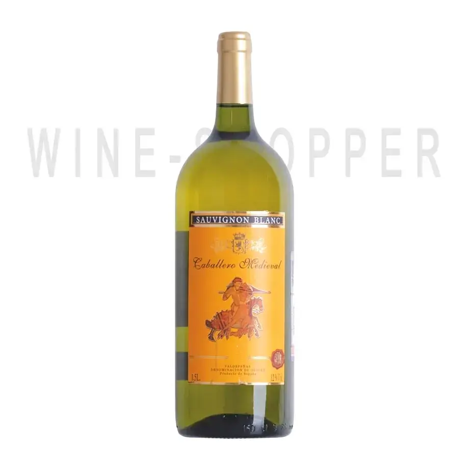 Вино Caballero Medieval Sauvignon Blanc La Mancha DO 1.5 л