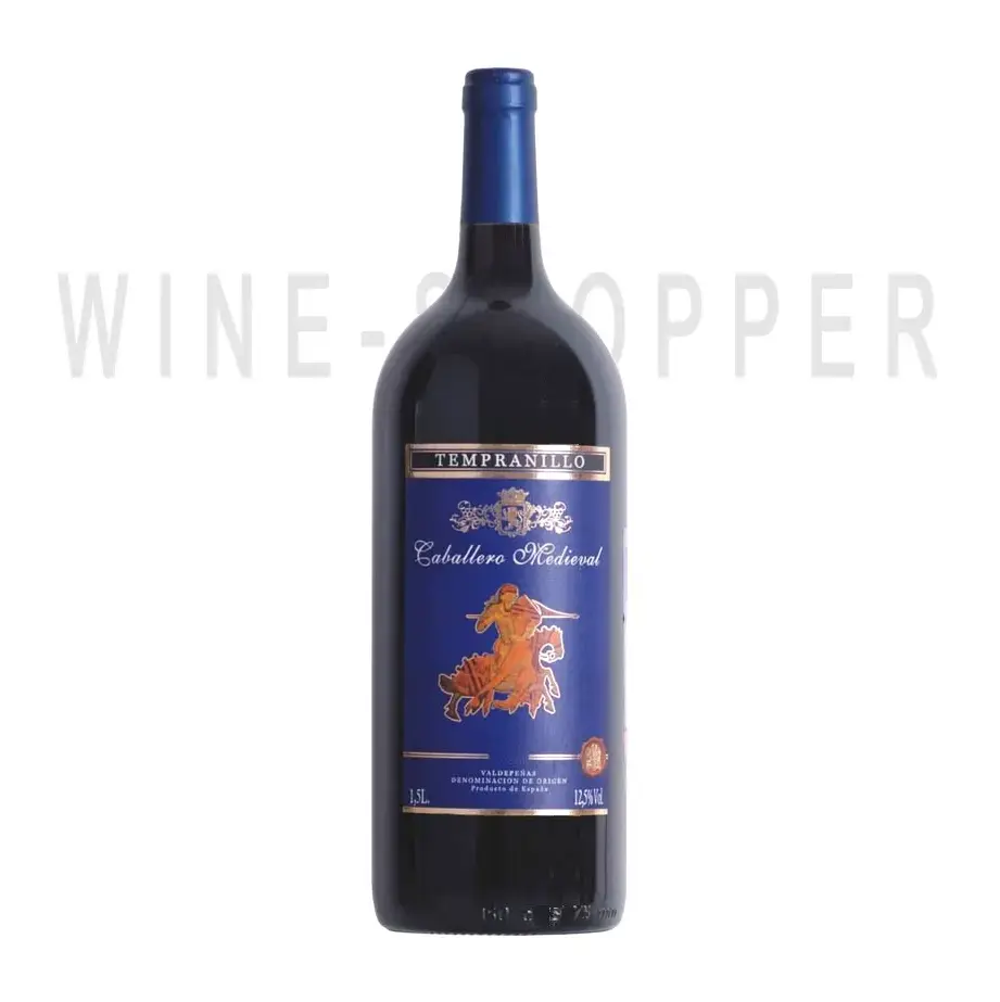 Вино Caballero Medieval Tempranillo La Mancha DO 1.5 л
