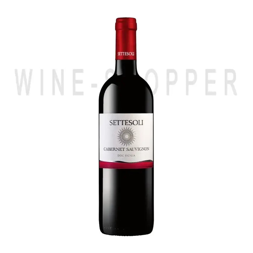 Вино Settesoli Cabernet Sauvignon Sicilia DOC 2017 0.75 л
