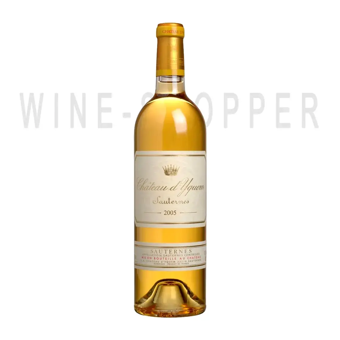 Вино Chateau d'Yquem Sauternes AOC 1-er Grand Cru Superieur 2005 0.375 л