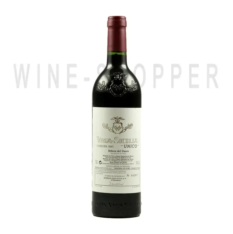 Вино Vega Sicilia Ribera del Duero DO Unico 1974 0.75 л