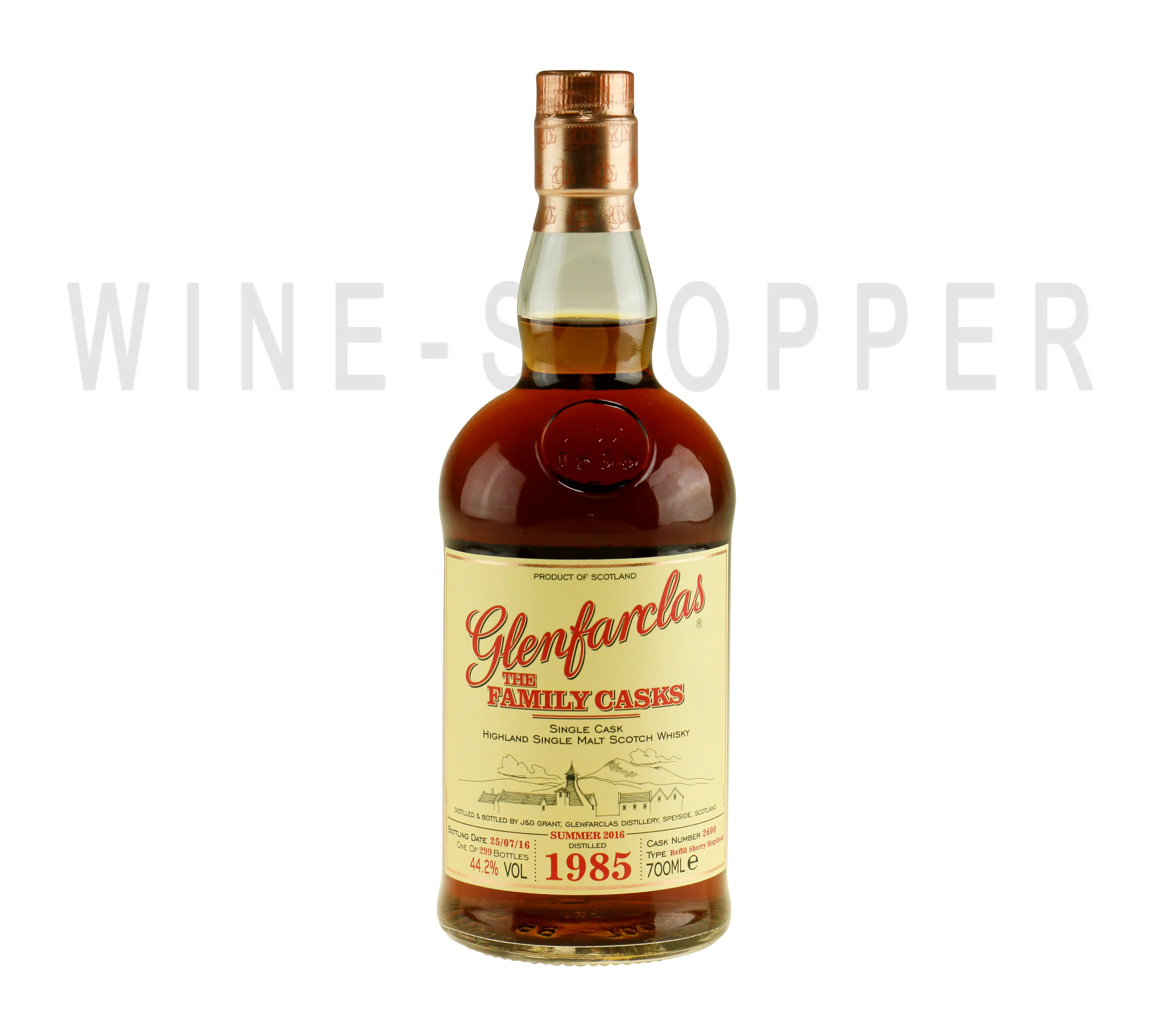 Виски Glenfarclas Family Casks 1985 0.7 л
