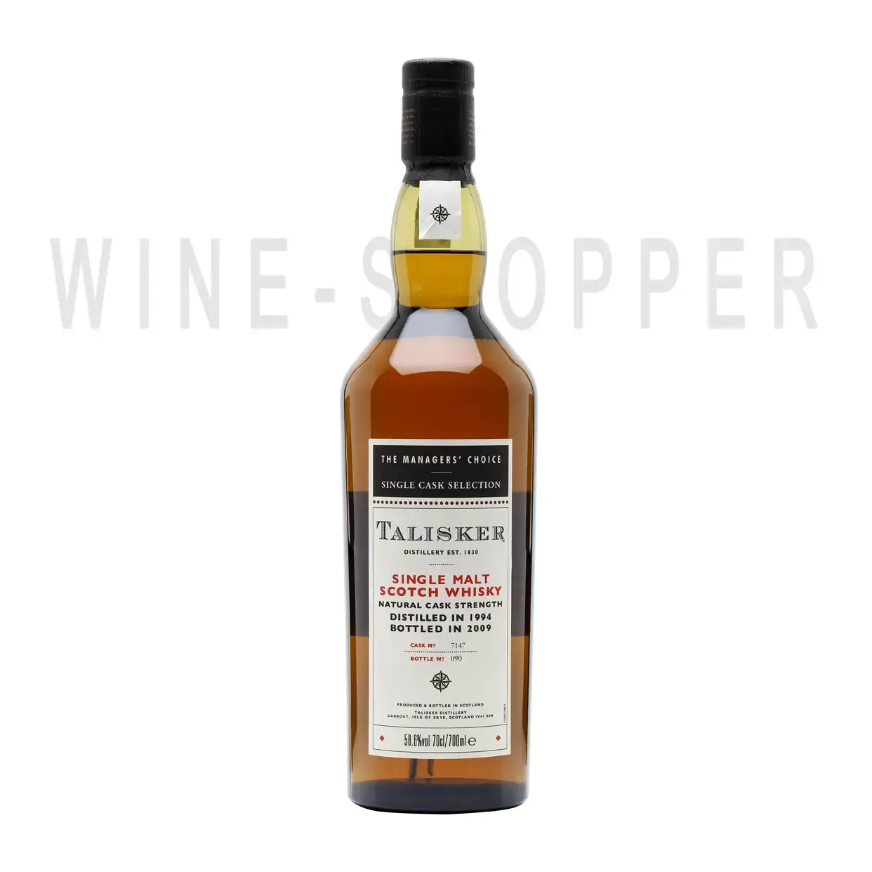 Виски Talisker Managers Choice 1994 0.7 л