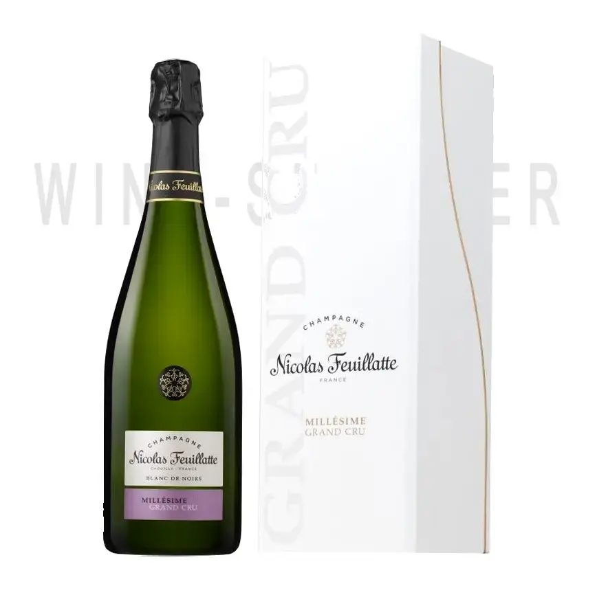 Шампанское Nicolas Feuillatte Grand Cru Brut Blanc de Noirs Pinot Noir, gift box 2010 0.75 л